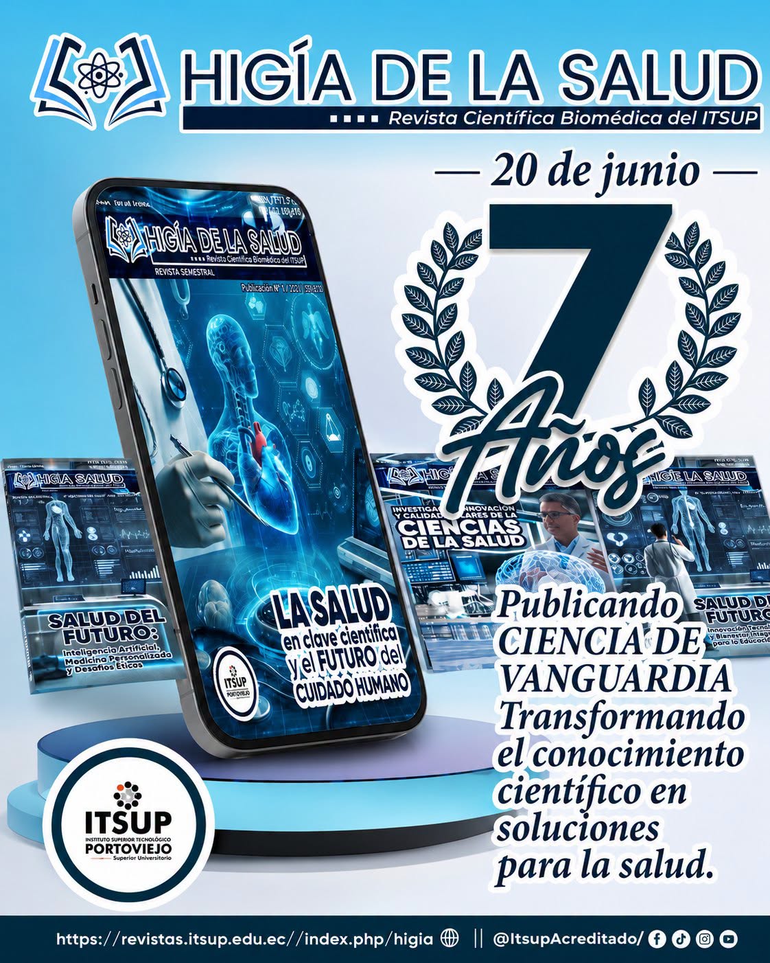 La Revista Científica Biomédica "Higía de la Salud" celebró 7 años de excelencia e investigación